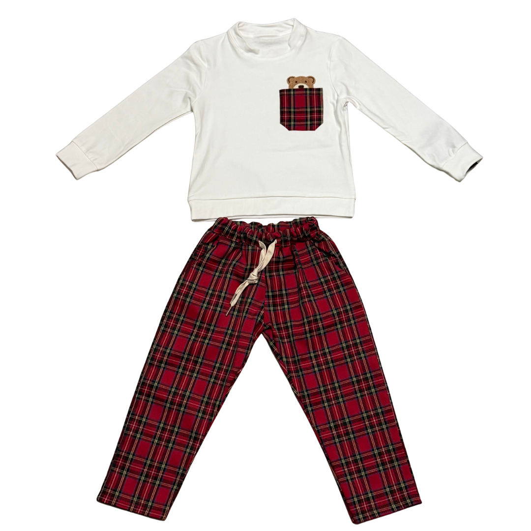 Completo bimbo natalizio